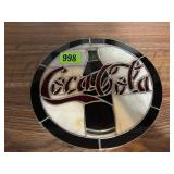 Coca Cola Stained Glass Sign