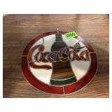 Coca Cola Stained Glass Sign