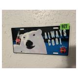 Coca Cola "Always Cool" Sign