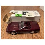 40th Anniversary 1993 Corvette Covertible Ruby
