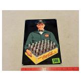 Coca Cola Delivery Porcelain Enamel Replica Sign