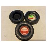 3 Firestone Ashtrays - 1 with Mitchell SD Store