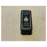 Antique National Mazda GE Autolamps Metal Box