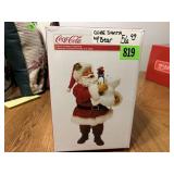 Coca Cola Santa with Bear