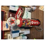 Texaco Fuel Pump Gumball Machine