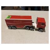 Coca Cola Semi Tractor/Trailer with Mini Bottles