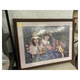 Numbered Signed Poulin Print