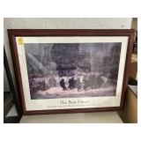 "The Bear Dance" Framed Print