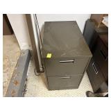 2-Drawer Metal File Cabinet