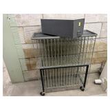 Metal Drawer & Rolling Rack