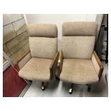 (2) Rolling Chairs