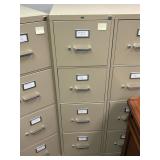 4-Drawer  Metal File Cabinet