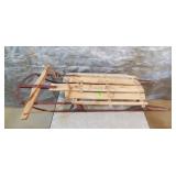 Vintage Wooden Sled