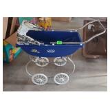 Vintage Crown Baby Doll Carriage