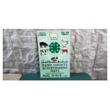 1989 Hand County 4H Achievement Days Poster