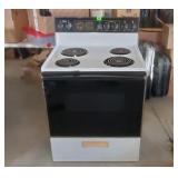 Electric Range Stove/Oven w/Coil Burners, Works