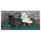 Vintage Roller Skates - 2 sets