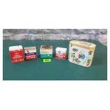 Red Owl, Schilling & Misc Spice Tins