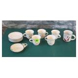 Christmas Holly Tea Set