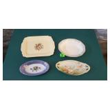 Assorted China Platters