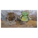 (2) Folding Lawn Chairs
