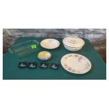 Vintage Serving Pieces, Loafpan, Finger Dishes