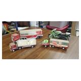 Toy Coca-Cola Trucks & Motorcycle