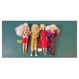 Vintage 1966 Barbie Dolls(4)