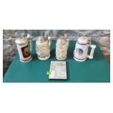 AVON Patriotic Steins & SD Vietnam Memorial DVD