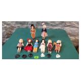 Vintage Dolls from Various Countries