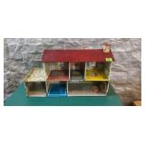 Vintage Metal Doll House