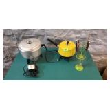 Vintage Fondue Pot & Table Top Cooker