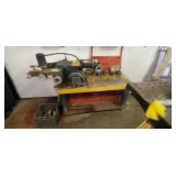 Ammco Brake Lathe on Bench w/Tooling
