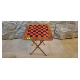 Folding Checkers/Chess Table