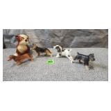 Assorted Dog Figurines