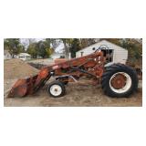 Allis Chalmers D17 Tractor with Dual Loader