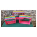 Set of 3 Painted Shelves