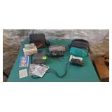 Assorted Vintage Cameras with Manuals & Cases