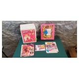 Vintage Barbie Storage Cases, Magazines & Misc