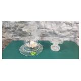 Decor Made from Vintage Glassware