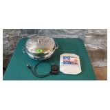 Electric Skillet & Microwave Bacon Cooker