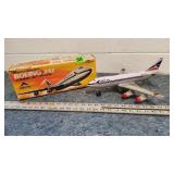 Boeing 747 Delta Jumbo Jet Battery Operated