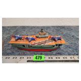 Vintage Toy Aircraft Carrier w/ 3 Planes, Japan