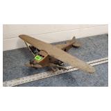 Vintage Steelcraft Plane, No Front Wheels