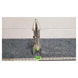 Vintage AStro Mfg Rocket Coin Bank