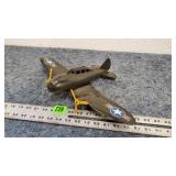 Vintage Metal USAF Toy Plane