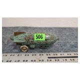 Vintage Cast Iron "Los Angeles" Pull Along Blimp