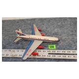 Vintage Tine Douglas DC-8 Jetliner