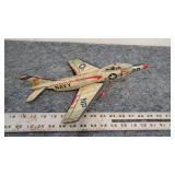 Vintage Rocket Shooting Fighter w/Launching Lever