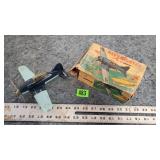 Hubley Navy Fighter Plane, Folding Wings